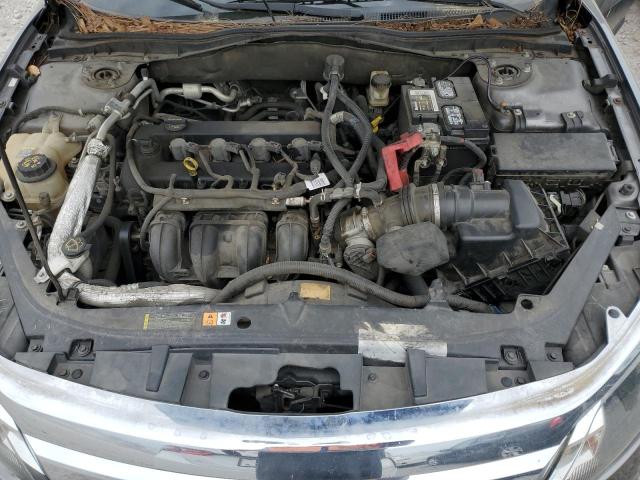 3FAHP0JA9AR394627 - 2010 FORD FUSION SEL GRAY photo 11