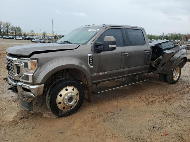 1FT8W4DT6NEE33040 - 2022 FORD F450 SUPER DUTY GRAY photo 1
