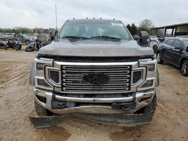 1FT8W4DT6NEE33040 - 2022 FORD F450 SUPER DUTY GRAY photo 5