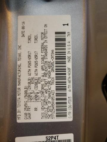 5TFSZ5AN5HX051423 - 2017 TOYOTA TACOMA ACCESS CAB Gümüş foto 12