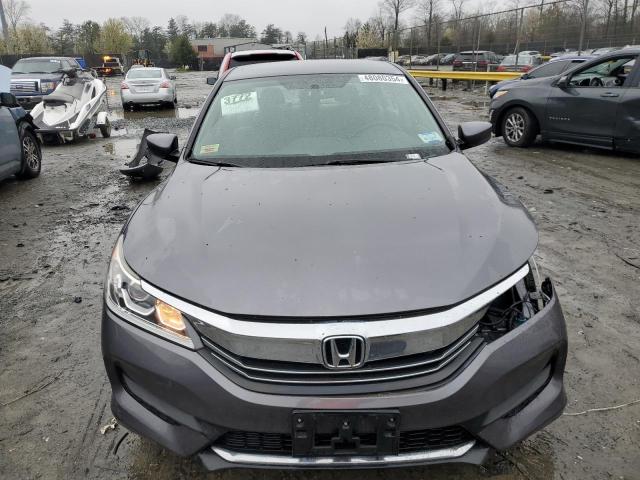 1HGCR2F3XHA155937 - 2017 HONDA ACCORD LX GRAY photo 5