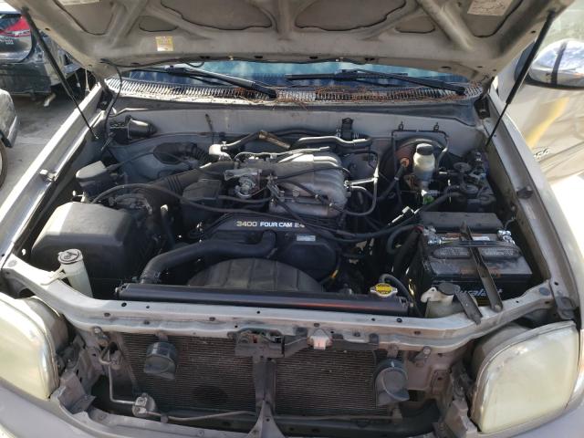 5TBRN34192S311285 - 2002 TOYOTA TUNDRA ACCESS CAB SR5 GRAY photo 7