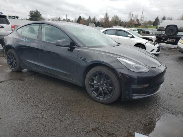 5YJ3E1EA7PF694929 - 2023 TESLA MODEL 3 BLACK photo 4