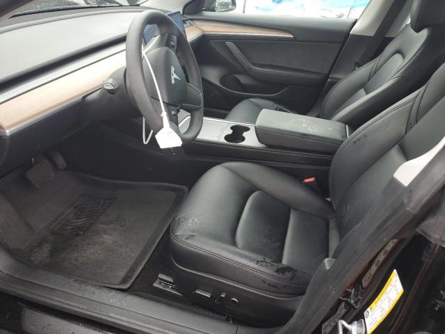 5YJ3E1EA7PF694929 - 2023 TESLA MODEL 3 BLACK photo 7