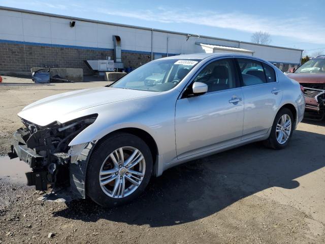 JN1CV6AR0AM461940 - 2010 INFINITI G37 SILVER photo 1