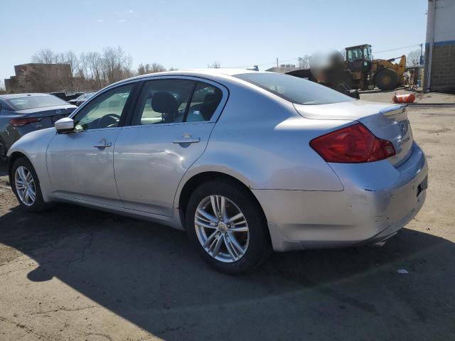 JN1CV6AR0AM461940 - 2010 INFINITI G37 SILVER photo 2