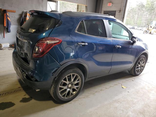 KL4CJ2SBXKB915881 - 2019 BUICK ENCORE SPORT TOURING BLUE photo 3