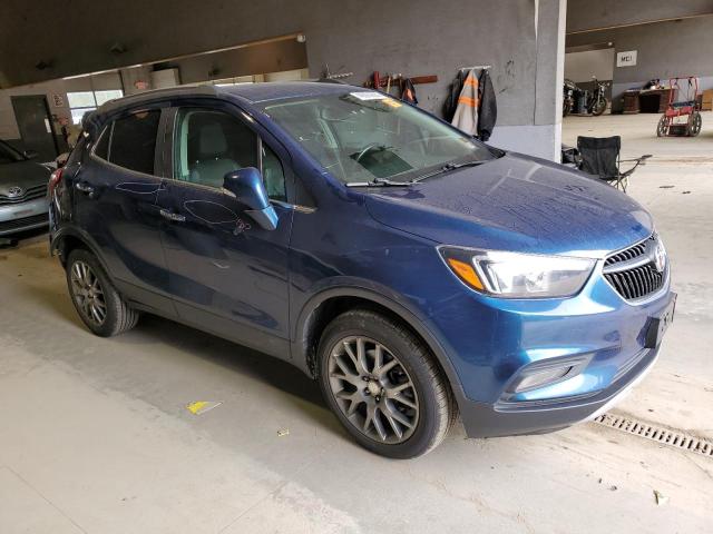 KL4CJ2SBXKB915881 - 2019 BUICK ENCORE SPORT TOURING BLUE photo 4