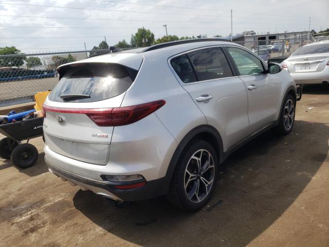 KNDPRCA62L7664708 - 2020 KIA SPORTAGE SX SILVER photo 4