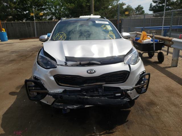 KNDPRCA62L7664708 - 2020 KIA SPORTAGE SX SILVER photo 9