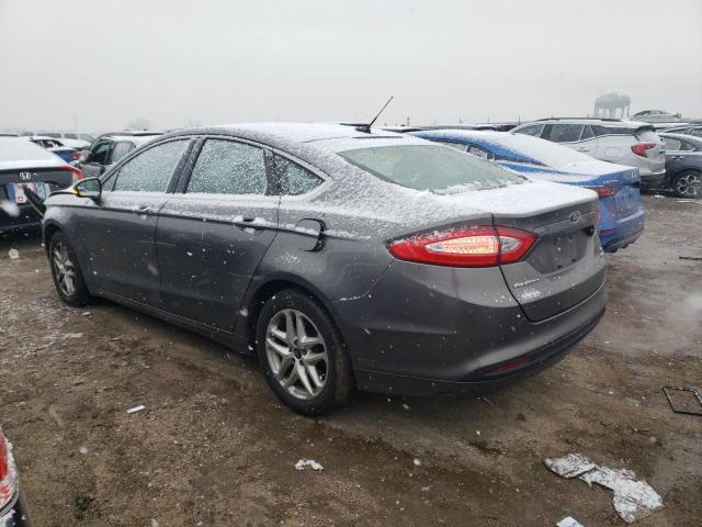 1FA6P0HD3E5370873 - 2014 FORD FUSION SE GRAY photo 2