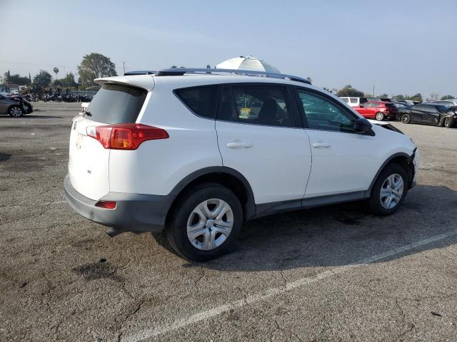 2T3ZFREV0EW099789 - 2014 TOYOTA RAV4 LE WHITE photo 3