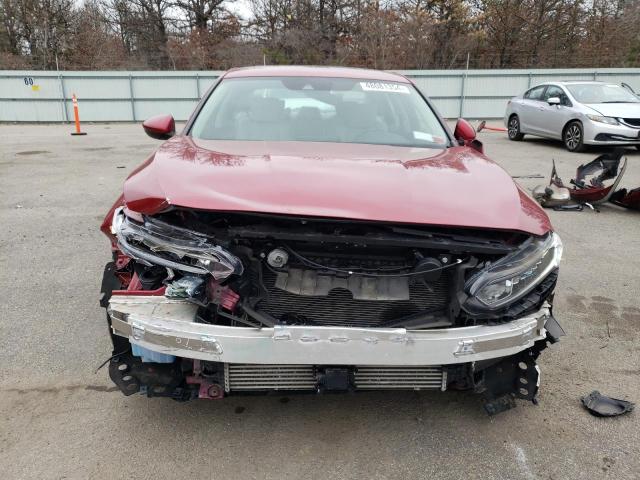 1HGCV2F51JA029971 - 2018 HONDA ACCORD EXL RED photo 5