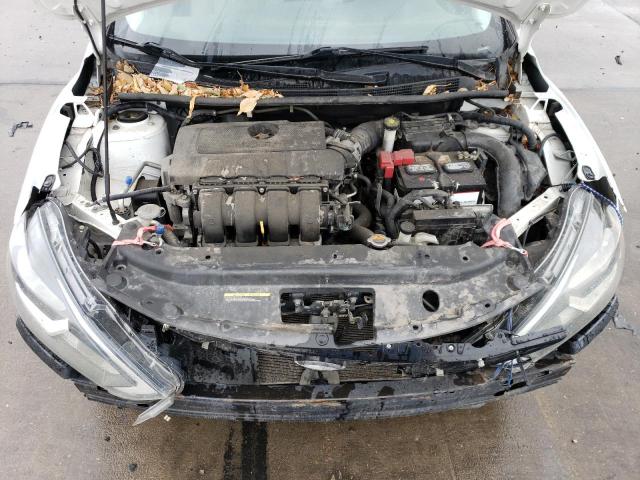 3N1AB7AP0GY307805 - 2016 NISSAN SENTRA S WHITE photo 11