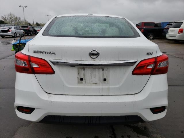 3N1AB7AP0GY307805 - 2016 NISSAN SENTRA S WHITE photo 6