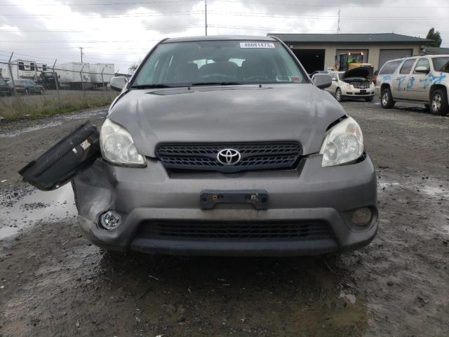 2T1KR30E56C555584 - 2006 TOYOTA COROLLA MA XR GRAY photo 5