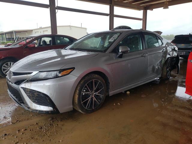 4T1G11AK3PU735345 - 2023 TOYOTA CAMRY SE NIGHT SHADE SILVER photo 1