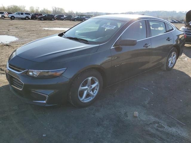 1G1ZB5ST0JF105036 - 2018 CHEVROLET MALIBU LS GRAY photo 1