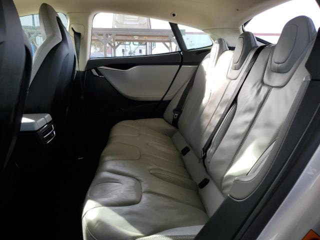 5YJSA1DN8DFP24236 - 2013 TESLA MODEL S SILVER photo 10