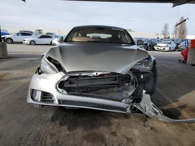 5YJSA1DN8DFP24236 - 2013 TESLA MODEL S SILVER photo 5