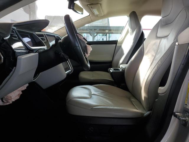 5YJSA1DN8DFP24236 - 2013 TESLA MODEL S SILVER photo 7