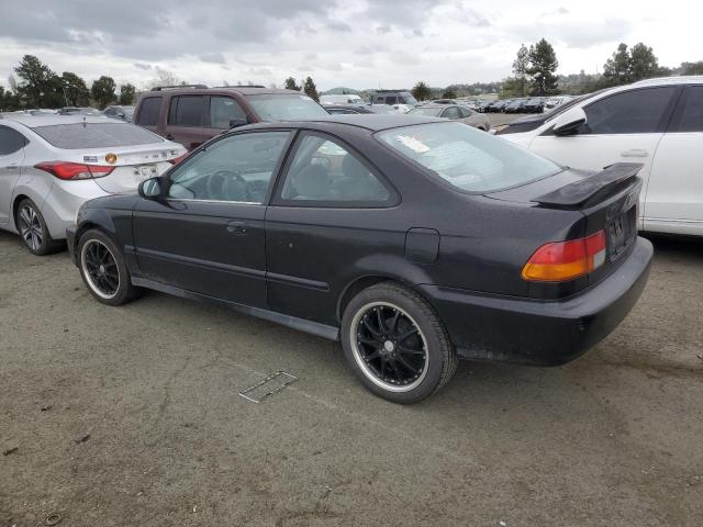 1HGEJ8242TL052994 - 1996 HONDA CIVIC EX BLACK photo 2