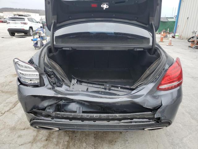 55SWF4JB0FU070400 - 2015 MERCEDES-BENZ C 300 GRAY photo 6