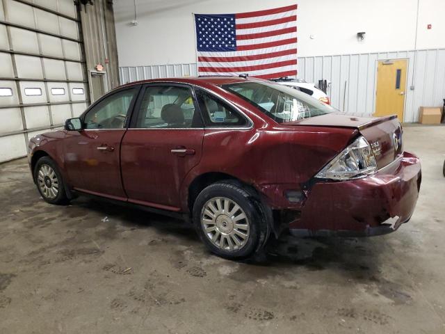 1MEHM41W68G615624 - 2008 MERCURY SABLE LUXURY BURGUNDY photo 2