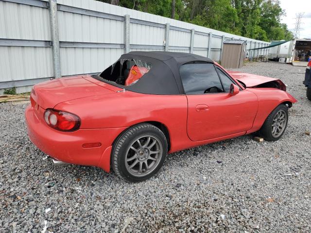 JM1NB353720221490 - 2002 MAZDA MX-5 MIATA BASE RED photo 3