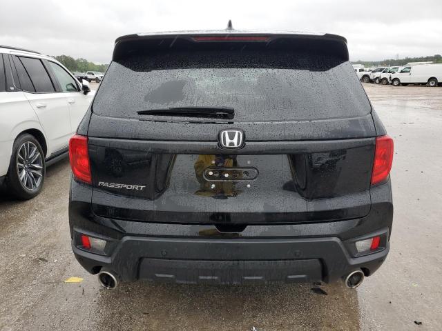 5FNYF7H55NB003852 - 2022 HONDA PASSPORT EXL BLACK photo 6