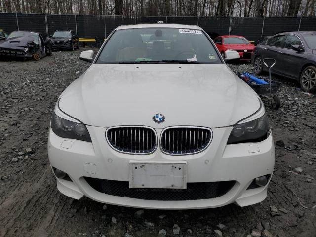 WBANV9C50AC391778 - 2010 BMW 535 XI WHITE photo 5