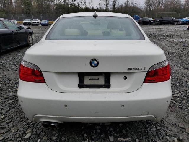 WBANV9C50AC391778 - 2010 BMW 535 XI WHITE photo 6