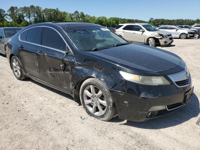 19UUA8F23CA011628 - 2012 ACURA TL BLACK photo 4