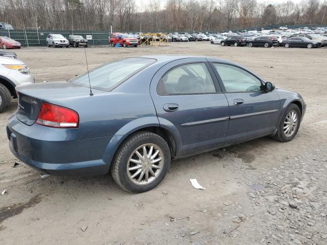 1C3EL56R52N194647 - 2002 CHRYSLER SEBRING LXI BLUE photo 3