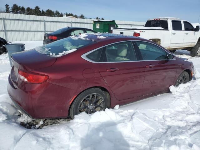 1C3CCCEG5FN648610 - 2015 CHRYSLER 200 C RED photo 3