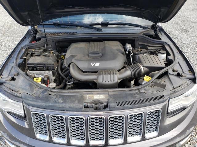 1C4RJFJG3FC768484 - 2015 JEEP GRAND CHER SUMMIT ნაცრისფერი ფოტო 12