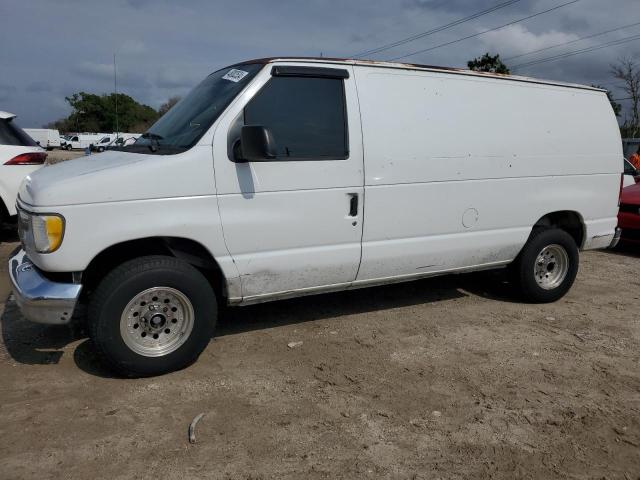 1FDRE1425YHA92242 - 2000 FORD ECONOLINE E150 VAN WHITE photo 1