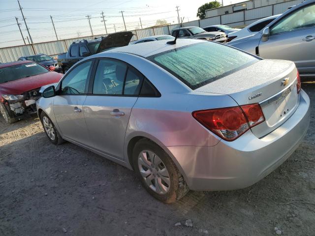 1G1PA5SH3D7249636 - 2013 CHEVROLET CRUZE LS SILVER photo 2