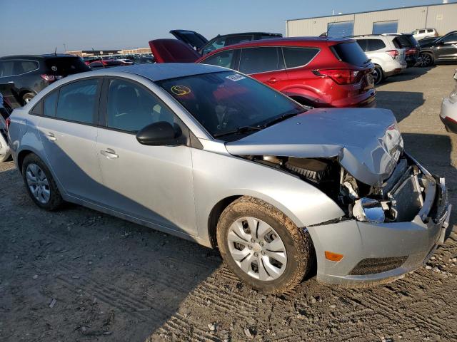 1G1PA5SH3D7249636 - 2013 CHEVROLET CRUZE LS SILVER photo 4