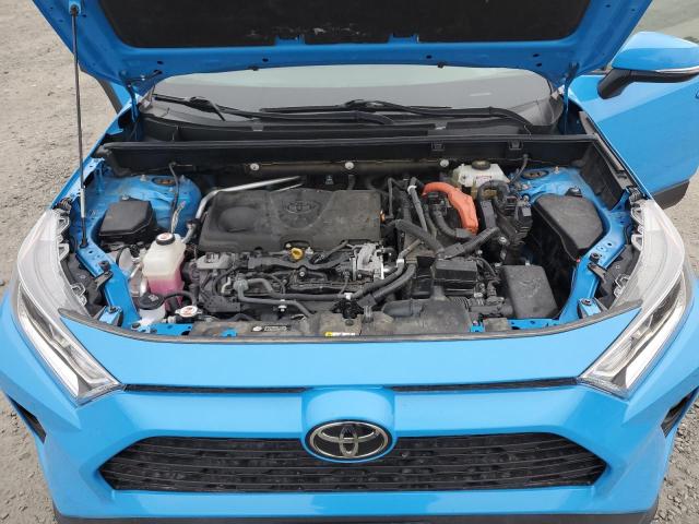 JTMRWRFV0KD510406 - 2019 TOYOTA RAV4 XLE BLUE photo 12