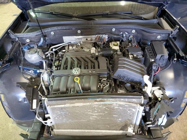 1V2KE2CA4NC229988 - 2022 VOLKSWAGEN ATLAS CROS SE Синий фото 12