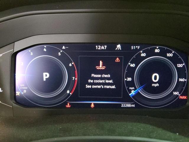 1V2KE2CA4NC229988 - 2022 VOLKSWAGEN ATLAS CROS SE Синий фото 9