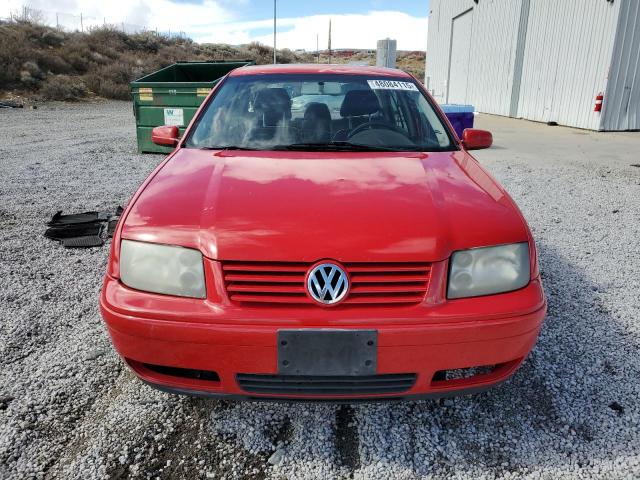 3VWPD69MX1M211388 - 2001 VOLKSWAGEN JETTA WOLFSBURG 红色 照片 5