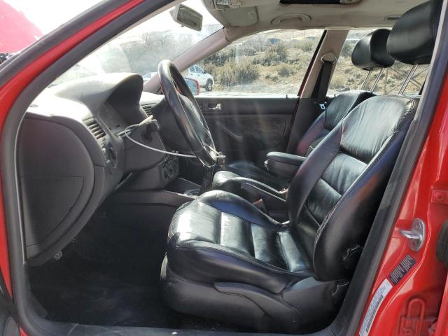 3VWPD69MX1M211388 - 2001 VOLKSWAGEN JETTA WOLFSBURG 红色 照片 7