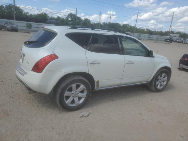 JN8AZ08T26W410303 - 2006 NISSAN MURANO SL WHITE photo 3