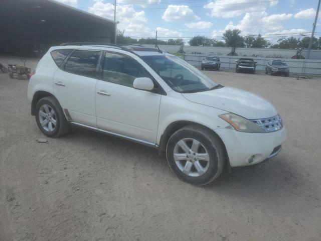 JN8AZ08T26W410303 - 2006 NISSAN MURANO SL WHITE photo 4