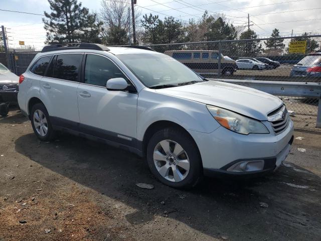 4S4BRCJC8A3348116 - 2010 SUBARU OUTBACK 2.5I LIMITED WHITE photo 4