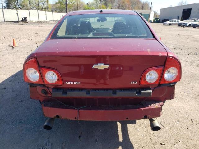 1G1ZK57708F190269 - 2008 CHEVROLET MALIBU LTZ წითელი ფოტო 6