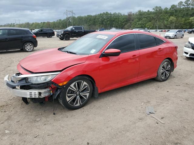 2HGFC1F39HH652004 - 2017 HONDA CIVIC EX RED photo 1