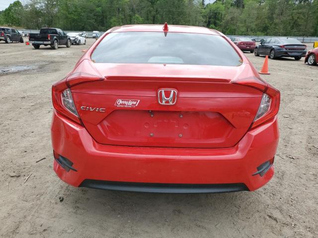 2HGFC1F39HH652004 - 2017 HONDA CIVIC EX RED photo 6